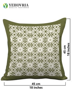 YEHOVRIA Pillow Covers Set of 4, Throw Pillow Cover, Decorative Nature Plant Cushion Covers 45cm x 45cm,For Living Room Sofa Couch Bed Pillowcases 18x18 inches（Double sided pattern）  - Image 4