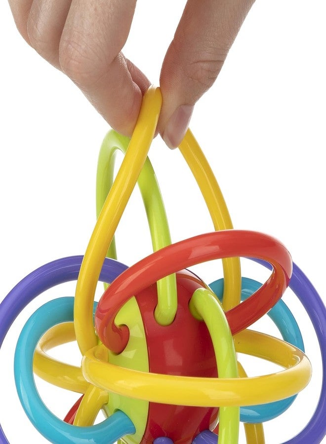 Homava Lots A Loops Sensory Multicolor Teether and Baby Rattle Toy - 3+ Months - Baby Teething Toy | Pack 1 - Image 5