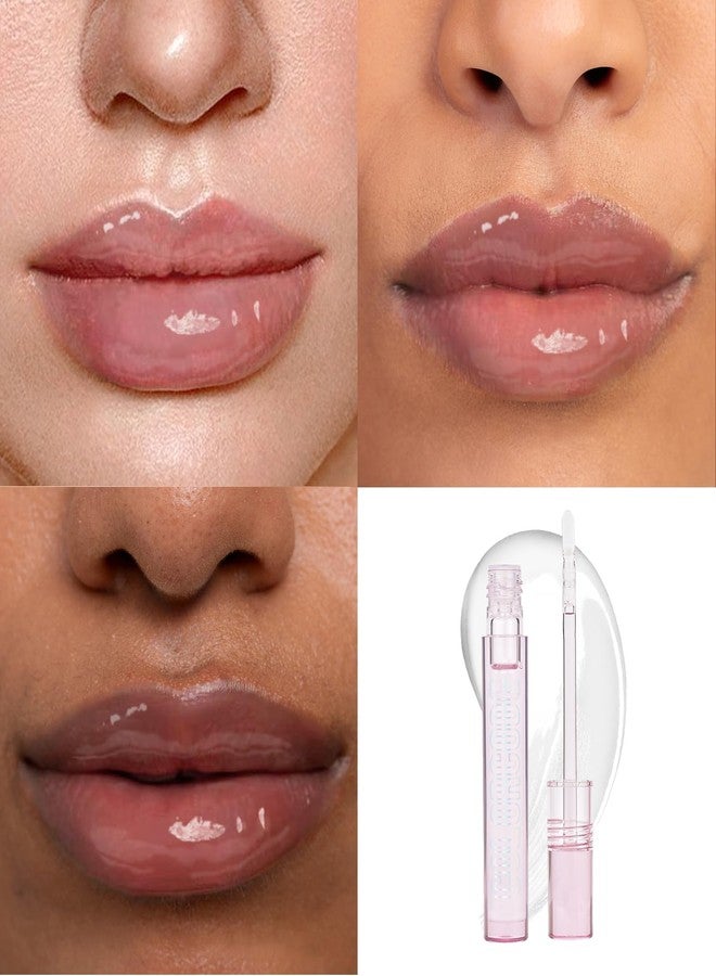 COLORCODE Lip Oil Set for Women, Moisturizing Tinted Lip Oils & Clear Lip Gloss Set, Non-Sticky Long Lasting Lip Glosses, Fruit Flavoured Hydrating Lip Care, Lip Gloss Bulk Cute Makeup Gift Kit (2PCS) - Image 3