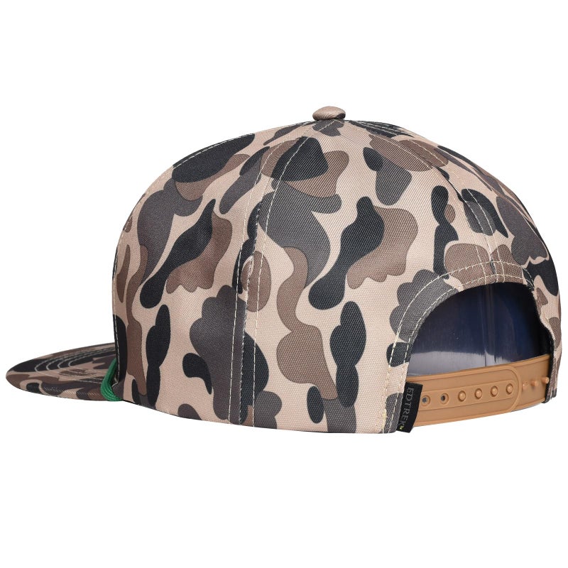 EDTREK Elite Youth Country Hat for Big Kids - Boys Snapback Hat with Flat Brim (Old School Camo- Dog with Mallard) - Image 3