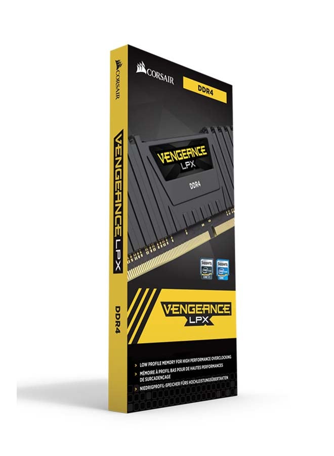 كورسير وحدة ذاكرة الكمبيوتر المكتبي DDR4 تتميز بأداء عالٍ وتردد 2400 ميجاهرتز ودعم XMP 2.0 أسود - Image 4