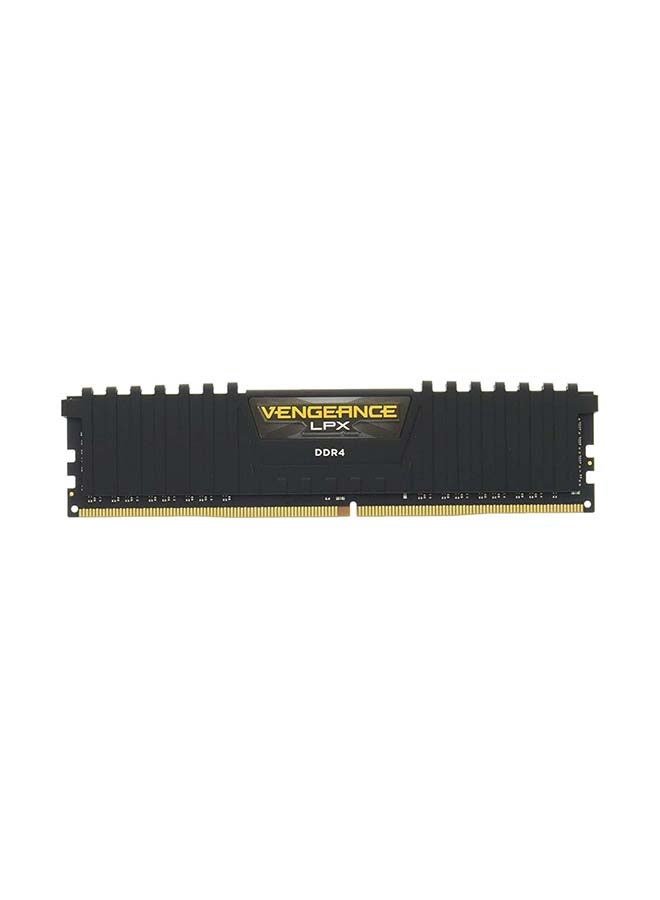 كورسير وحدة ذاكرة الكمبيوتر المكتبي DDR4 تتميز بأداء عالٍ وتردد 2400 ميجاهرتز ودعم XMP 2.0 أسود - Image 1