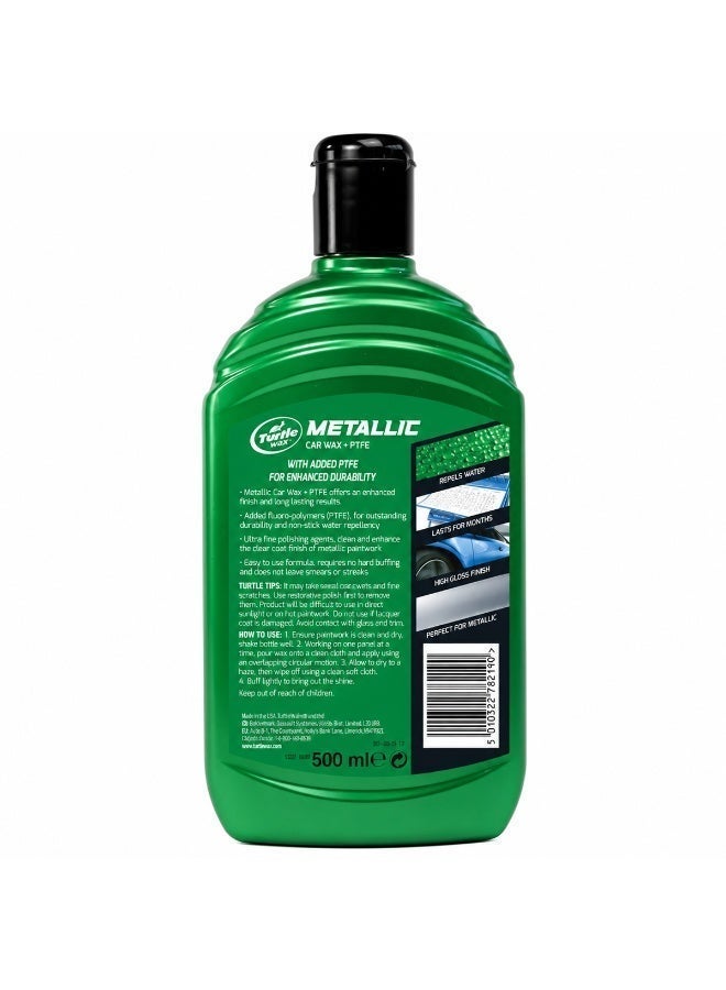 TurtleWax TURTLE WAX Metallic Wax PTFE perfect for metallic finishes  500 ml - Image 3