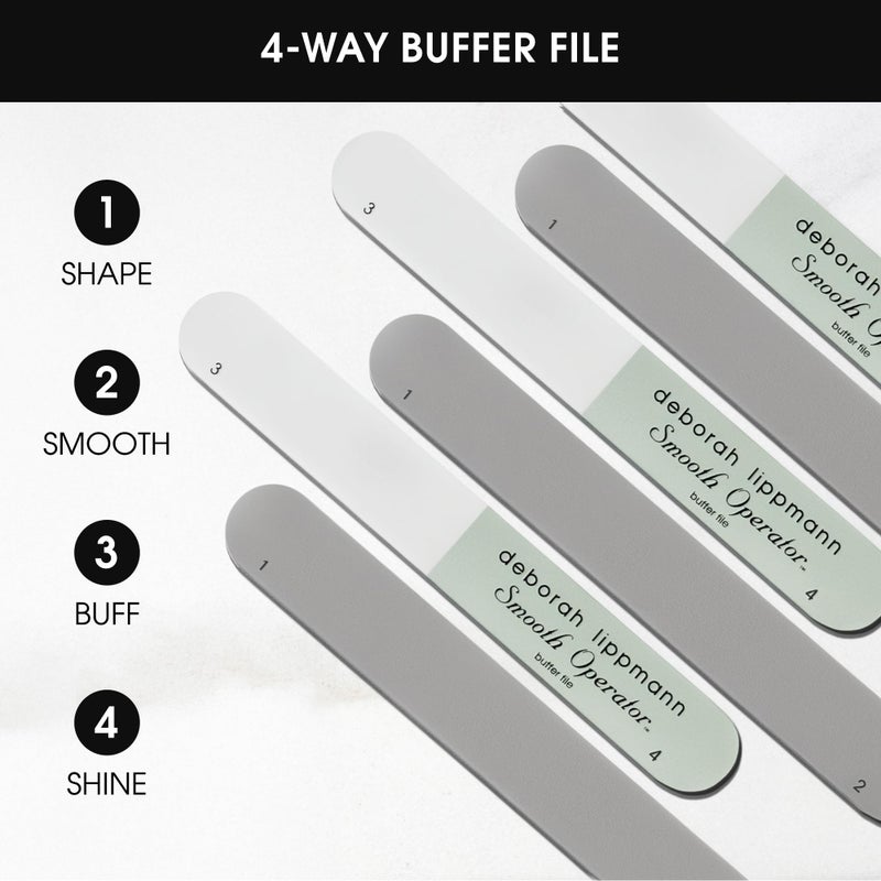 Deborah Lippmann Smooth Operator Nail Buffer File | 4-Way High Gloss Nail Buffer - Image 3