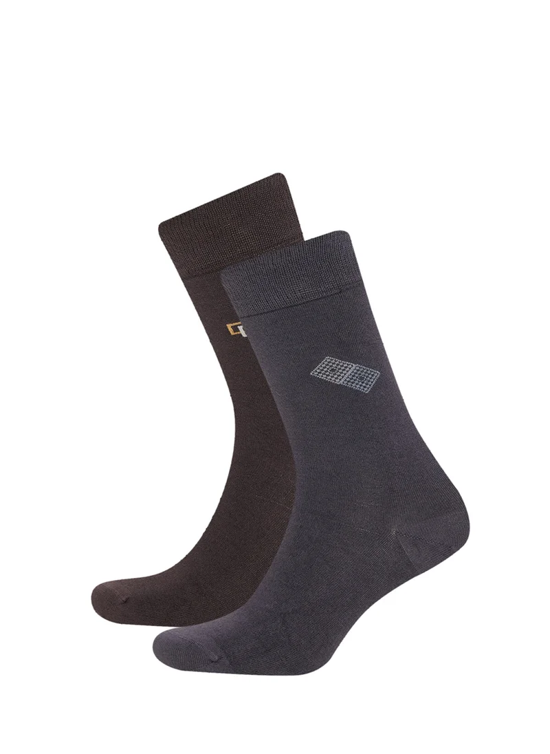 ديفاكتو Seamless 2-Pack Bamboo Long Socks