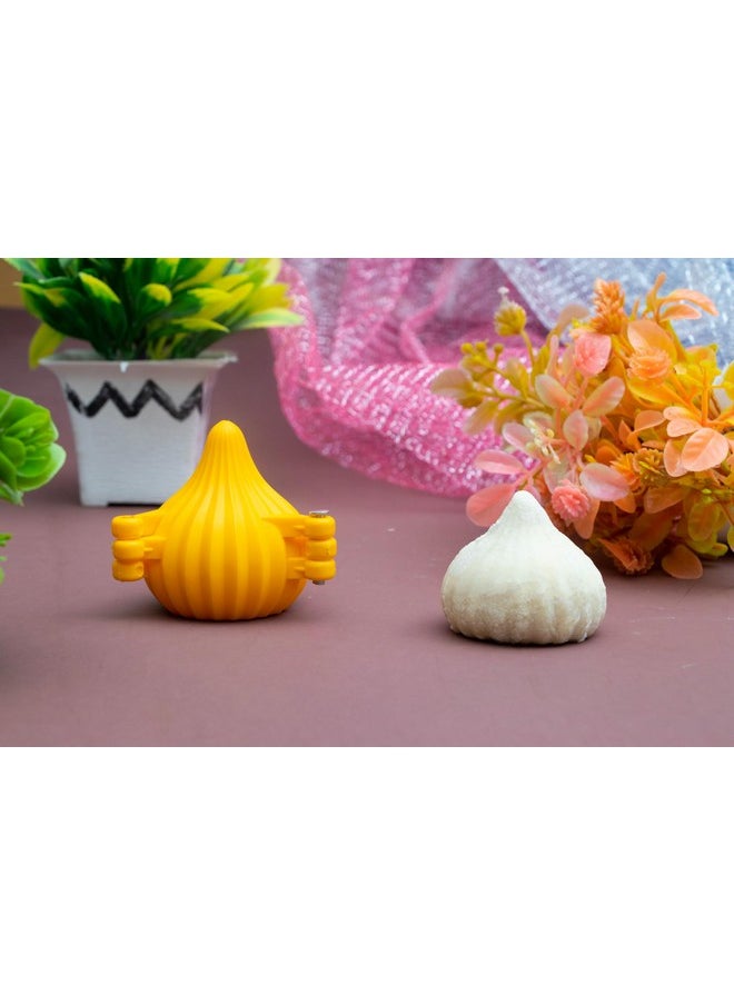 Garden Of Arts Plastic 2 Pieces Small And Medium 3 Fold Modak Maker Mould For Ganpati, Diwali, Dussehra, And Other Festival, Orange - pzsku/ZF8F18F42A30BF01DFA7CZ/45/_/1740118717/419cc08a-a882-409a-9381-3e7806ce381e