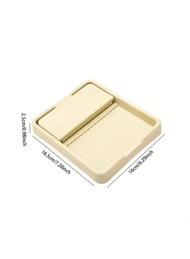 1pc Heat Resistant Foldable Pot Lid Spoon Rest Kitchen Organizer Space Saver - Image 4