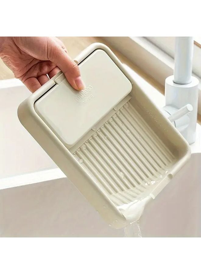 1pc Heat Resistant Foldable Pot Lid Spoon Rest Kitchen Organizer Space Saver - Image 5