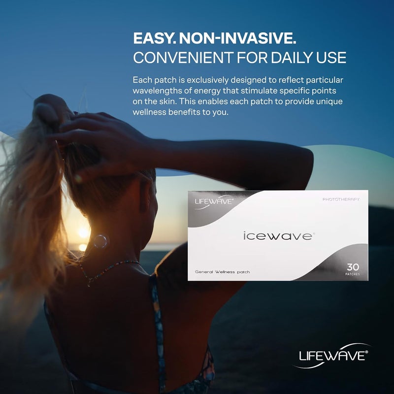 LIFEWAVE لصقات آيس ويف سريعة المفعول وغير مسببة للإدمان 30 لصقة في غلاف 15 لصقة بيضاء و15 لصقة تان - Image 5