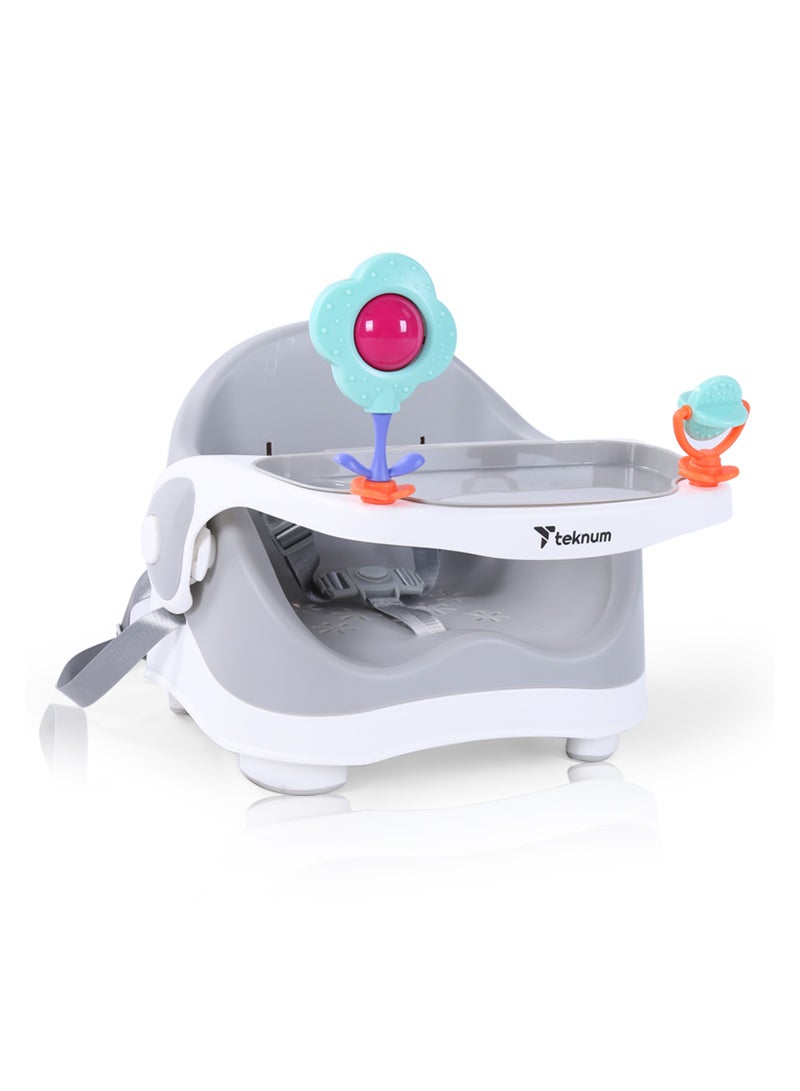 TEKNUM كرسي معزز محمول - رمادي - Image 3