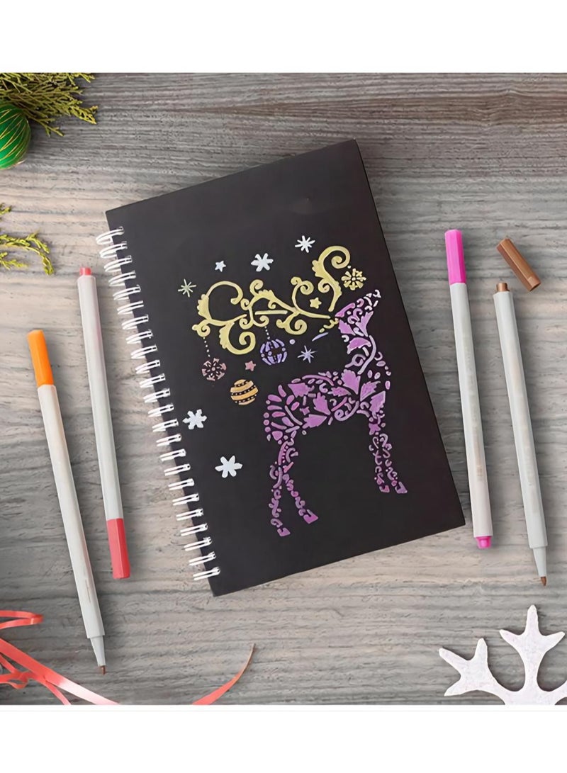 JiMiao Essential for DIY: Metallic Color Pens - 12 Colors Pack, Illuminate Your Creative World - Image 4