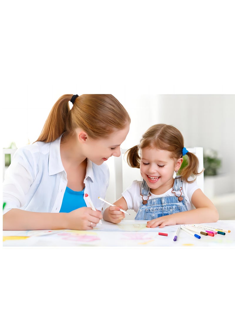 JiMiao Essential for DIY: Metallic Color Pens - 12 Colors Pack, Illuminate Your Creative World - Image 3