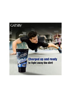 GATSBY Gatsby Cooling Face Wash - Perfect Clean Contains Charcoal Powder Deep Cleanses Powered With 3X Scrub 100gm  - Image 3
