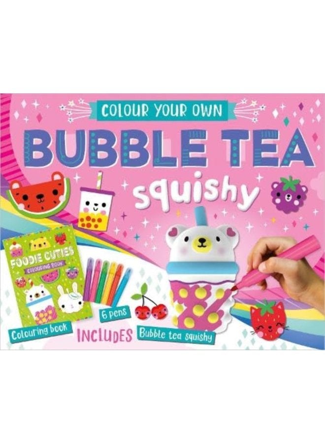 Colour Your Own Bubble Tea Squishy - Paperback