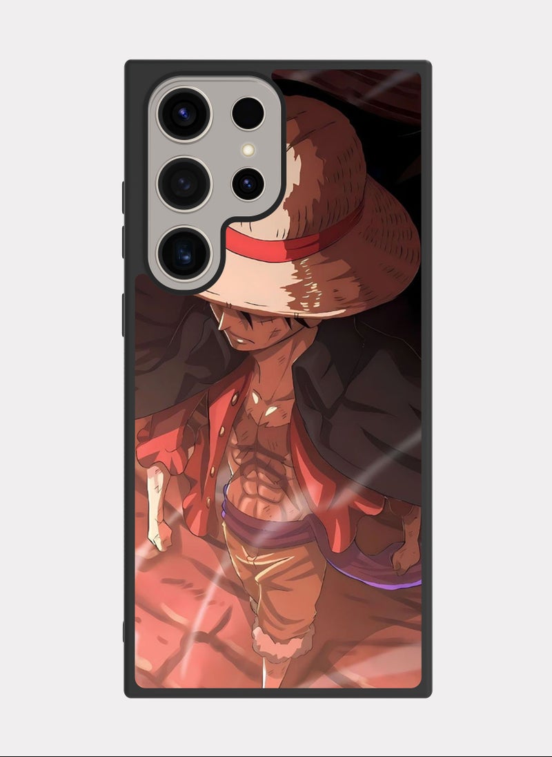 PXLAAT Samsung Galaxy S24 Ultra case cover One Piece Luffy  - Image 1