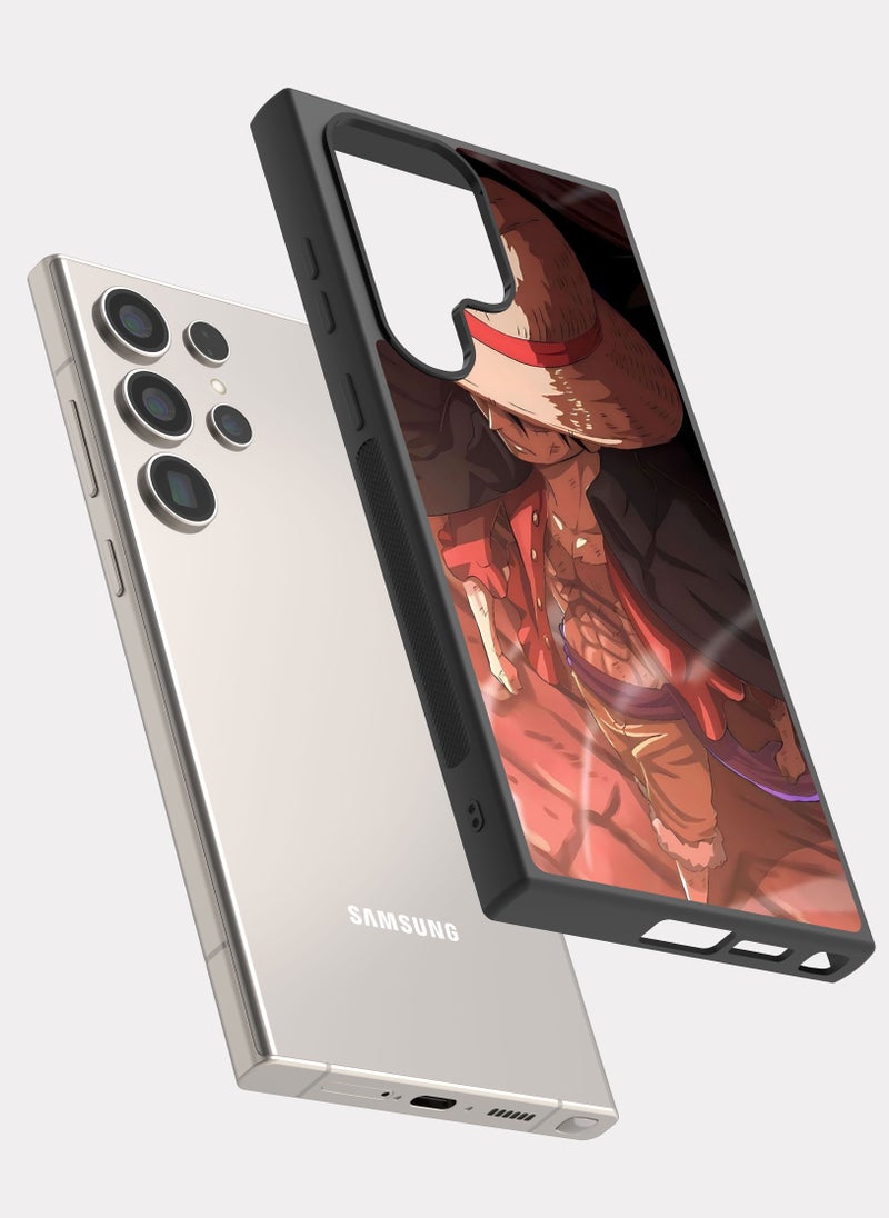 PXLAAT Samsung Galaxy S24 Ultra case cover One Piece Luffy  - Image 2