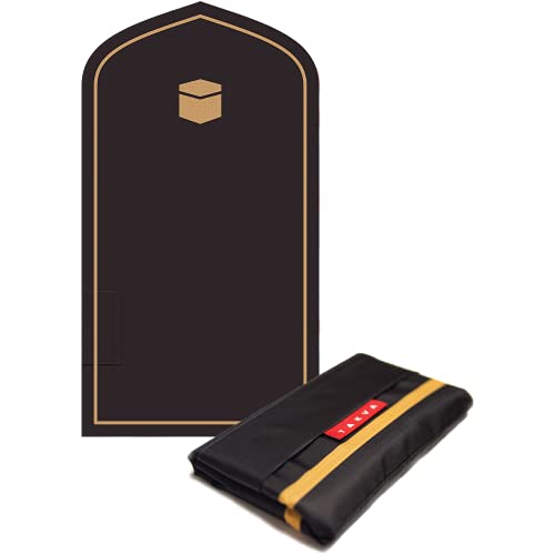TAKVA The Pocket Sejadah™ | Portable Foldable Travel Prayer Mat, Waterproof, Ramadan/Eid Gift, Perfect Muslim Gift, Pocket Size (Design in Japan, Made in Turkey) - Image 1
