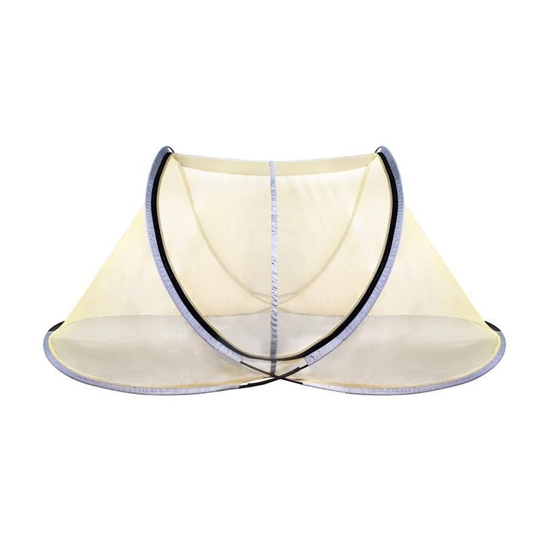 Amazinghind Mosquito net for Single Bed with 40 GSM Heavy net. Foldable (Net with 1 Gate (7.5 feet x 4 feet)) | Assorted color - Image 2