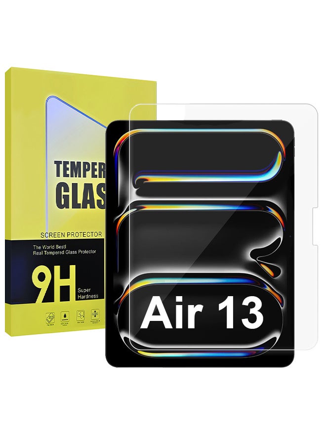 CATANES Screen Protector for iPad Air 13 Inch 2024 - Bubble-Free - Anti-Fingerprint - Shockproof - Image 1