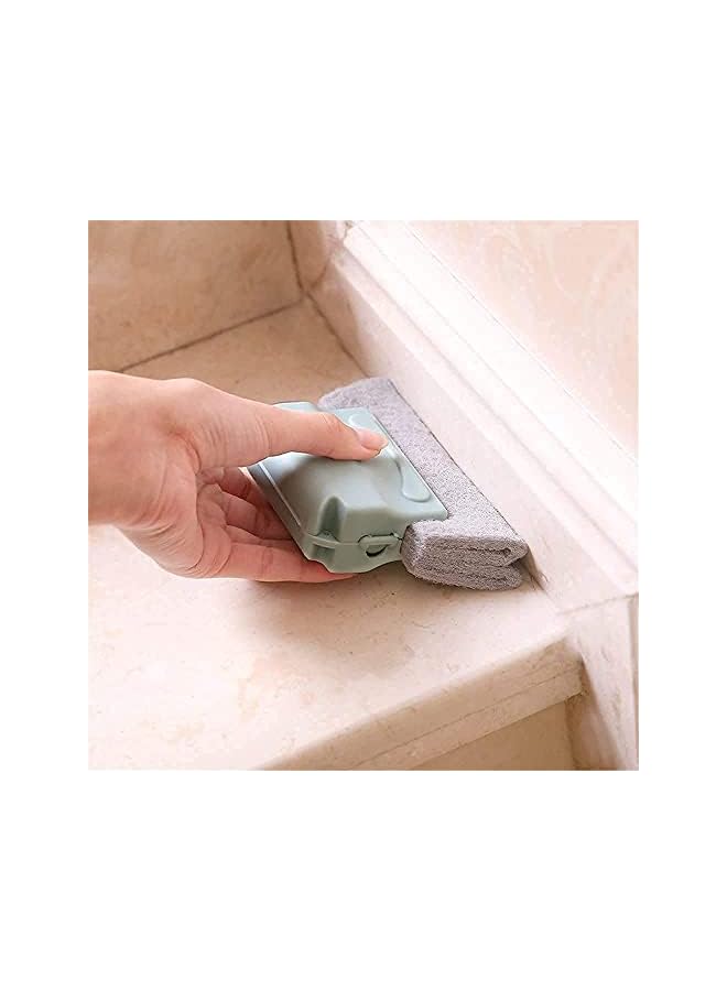 promass Magic Window Cleaning Brush Hand-held Groove Gap Cleaning Tools Door Window Track Kitchen Cleaning Brushes Multipurpose Household Cleaning Tool(2Pcs Gray) - Image 5