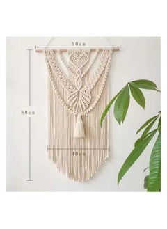 Macrame Wall Hanging with Tassel Love Heart Pattern Cotton Woven Tapestry for Home Decor Bedroom Decoration Housewarming Gift - pzsku/ZF8F258D0B8040564C987Z/45/_/1732675520/28dd7f4a-d6b1-4cd6-a104-43938ca2708b