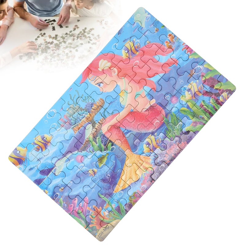 60pcs Children Cartoon Jigsaw Puzzle Early Learning Educational Toy - Image 4