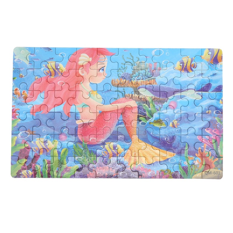 60pcs Children Cartoon Jigsaw Puzzle Early Learning Educational Toy - Image 1