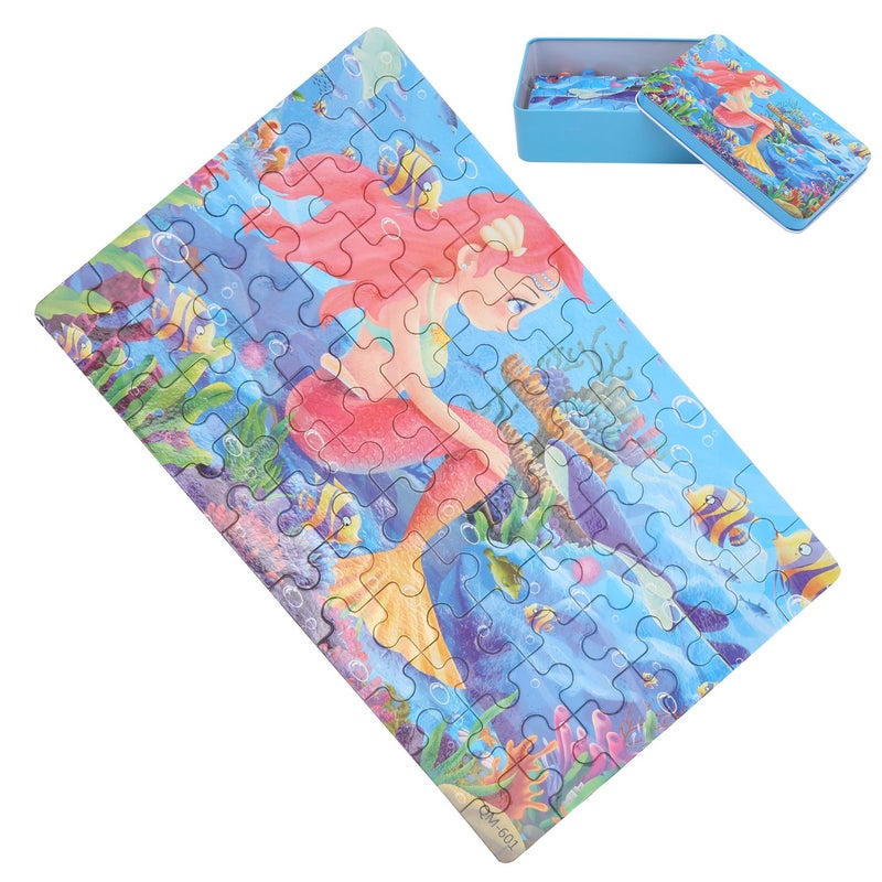 60pcs Children Cartoon Jigsaw Puzzle Early Learning Educational Toy - Image 2