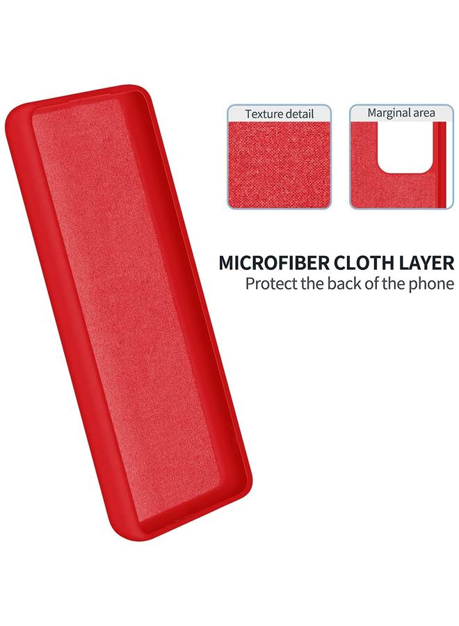 The Bros Phone Case For Infinix Hot 12 Play / Hot 12 Play NFC Pure Color Liquid Silicone Shockproof Phone Phone Case - Image 4