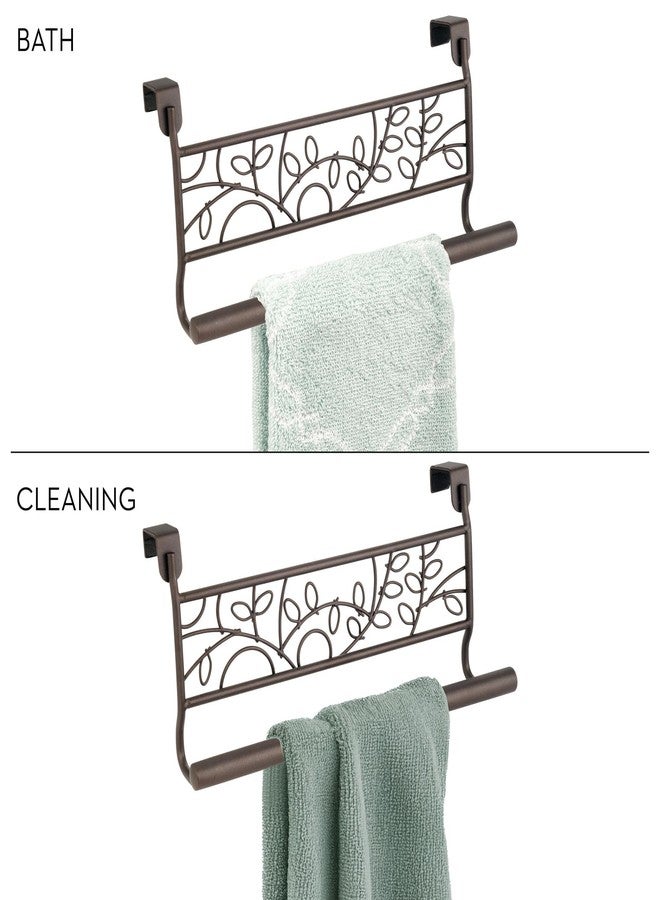 InterDesign iDesign 9-inch Twigz Over-the-Cabinet Towel Bar - Set of 2 - Bronze - Image 4