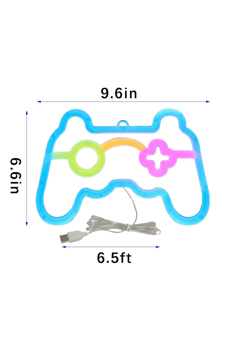 ACYYH Game controller Luminous lamp  Boys Room Decorations for Bedroom, Gaming  Seven colors Lights Room Decor for Boys, Gamer Room Accessories and Decor Gifts - Image 2