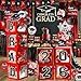 QIYANPAX Graduation Decorations Class of 2026 Red and Black Graduation Decorations Balloons Boxes with Letters 2026 GRAD So Proud of You Congrats Grad Party Decorations for Any Grades - Image 3