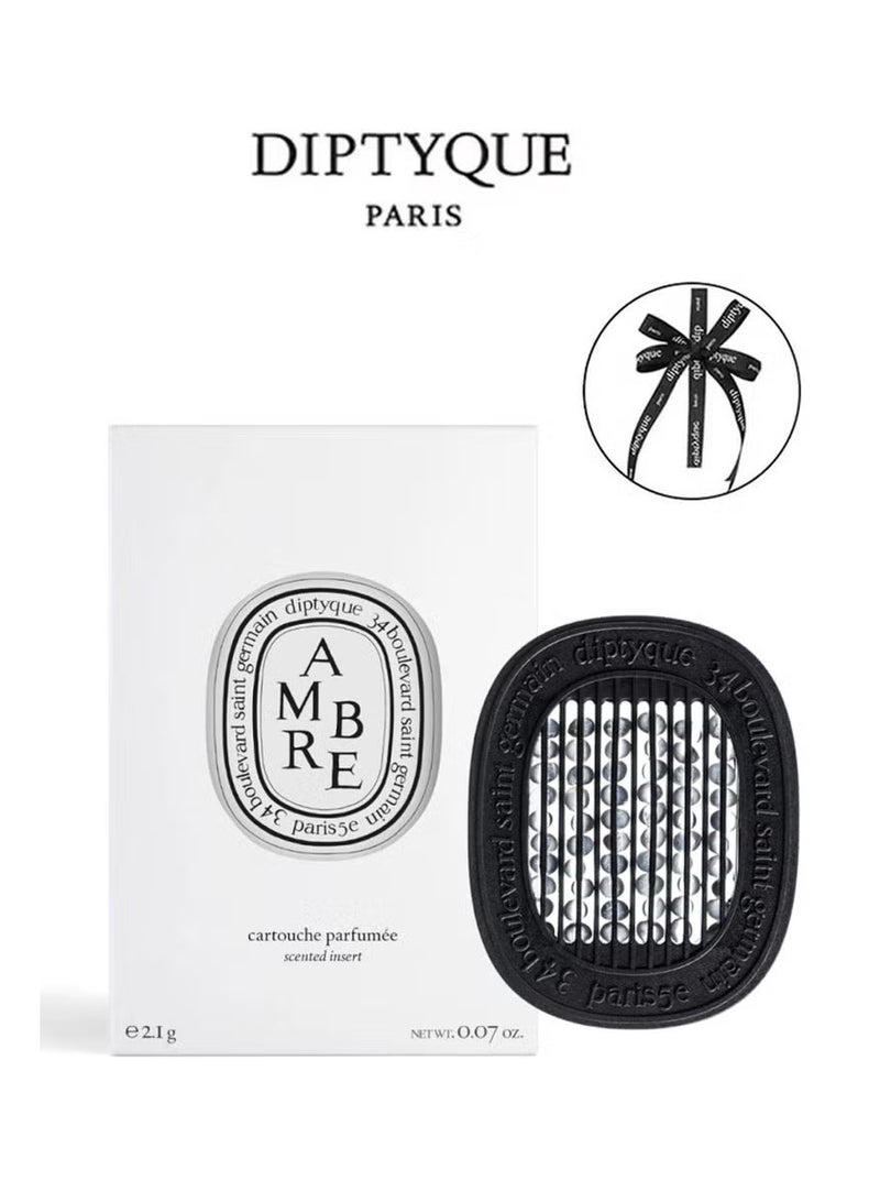 Diptyque العنبر (رائحة خشبية دافئة) - إدخال لموزع العطور مع لآلئ معطرة بالبلسم والتوابل والأخشاب الثمينة. - Image 2