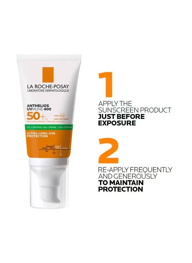 LAROCHE POSAY - Innovation Anthelios UVMUNE 400 50+ Oil Control Gel Cream 50.0ml - Image 1