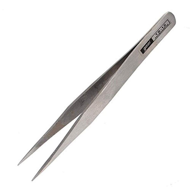 DIY Crafts Diy Crafts CTDIYHI27901 Static Stainless Steel Tweezers Swiss Antimagnetic Tweezers Set for Soldering Mobile Phone Repair 3 Pack of 6 Multicolor  - Image 2