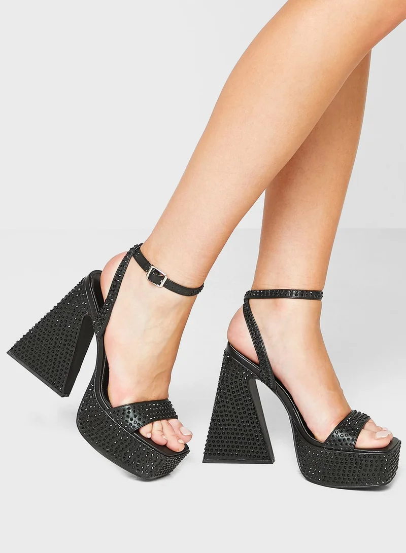 PUBLIC DESIRE Raquel High Heel Sandals