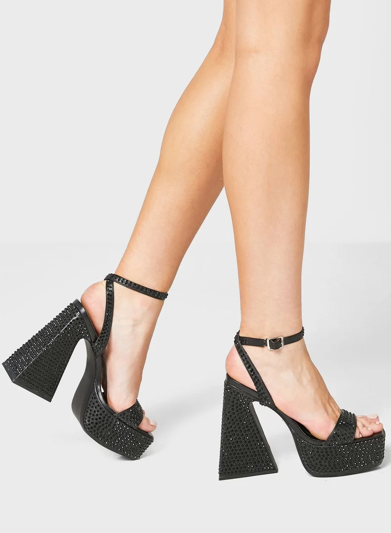 PUBLIC DESIRE Raquel High Heel Sandals