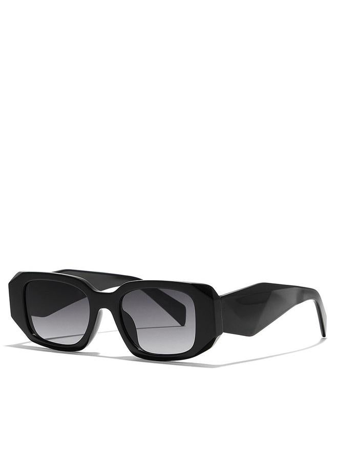 BlackOut Women Delta Rectangle Sunglasses - Image 2