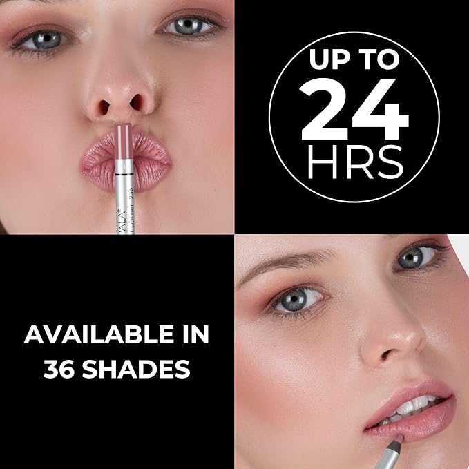 IMPALA Creamy Waterproof Lip Pencil Reddish Brown Color 202 Permanent Lip Liner Waterproof Lip Pencil Longlasting Lip Liner Volumizing Effect - Image 3