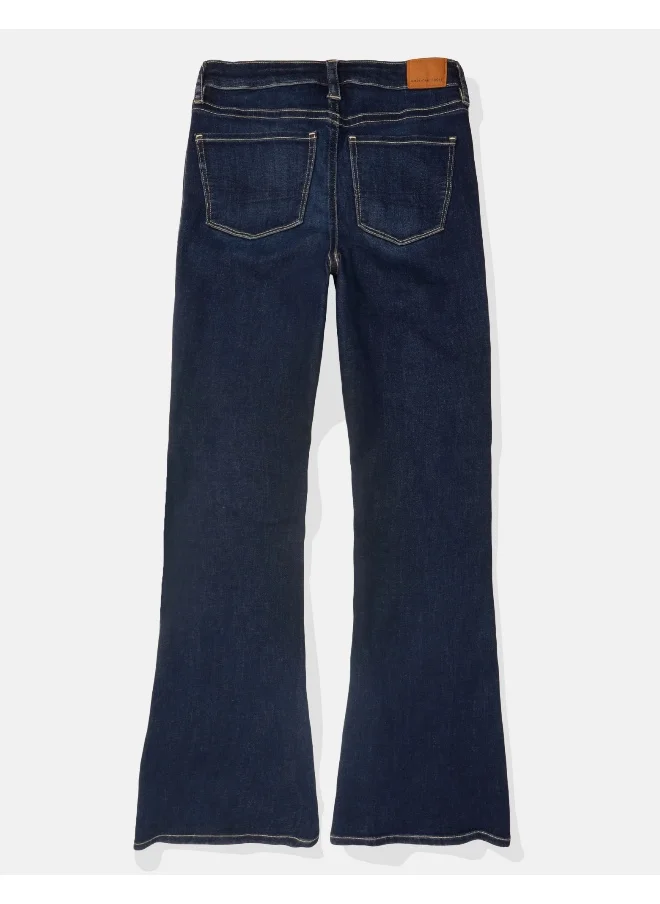 امريكان ايجل Flared High Waist Jeans