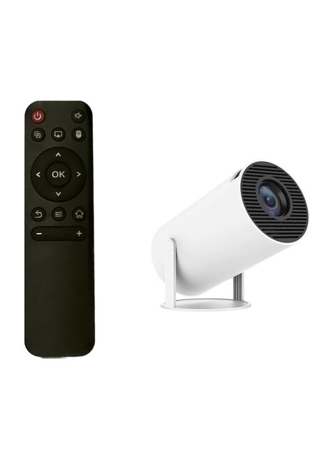 بروجكتور محمول ذكي 4K مع مكبرات صوت مدمجة، دعم عرض الشاشة، واي فاي 2.4/5G، بلوتوث 5.0