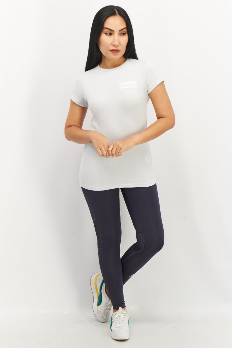 Ellesse Women Sportswear Fit Short Sleeve Training Tee, Light Blue - Image 2