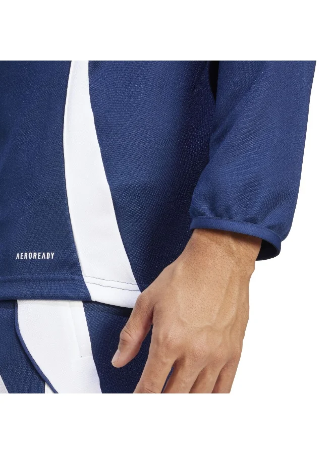 اديداس توب رياضي لكرة القدم ترو أزرق للرجال مقاس