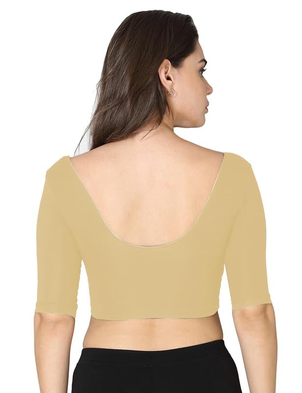 VSTAR Deep Neck Comfy Blouse - Image 2
