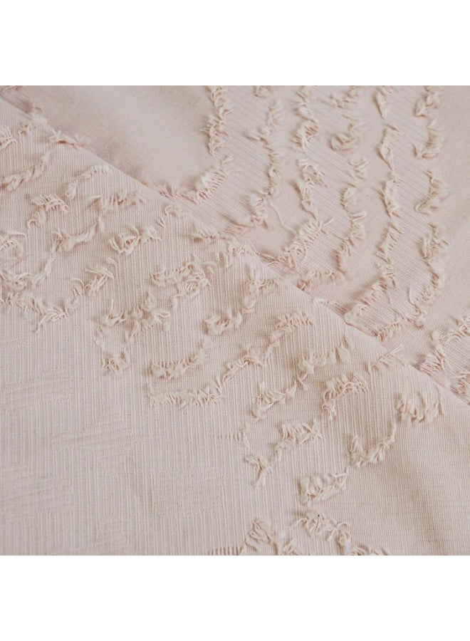 GOLD MANTIS Premium Cotton Fabric Shower Curtain 72x72 Inch – Soft, Wrinkle-Free, Eco-Friendly Bathroom Curtain with Reinforced Buttonholes for Easy Installation (Cutcloth (Pink)) - Image 5