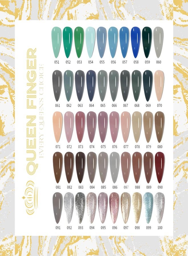 QUEENFINGER Gel Polish 15ml Soak Off Spring Nail Art Manicure Salon DIY Design Decoration at Home UV Lamp Needed (03) - Image 4