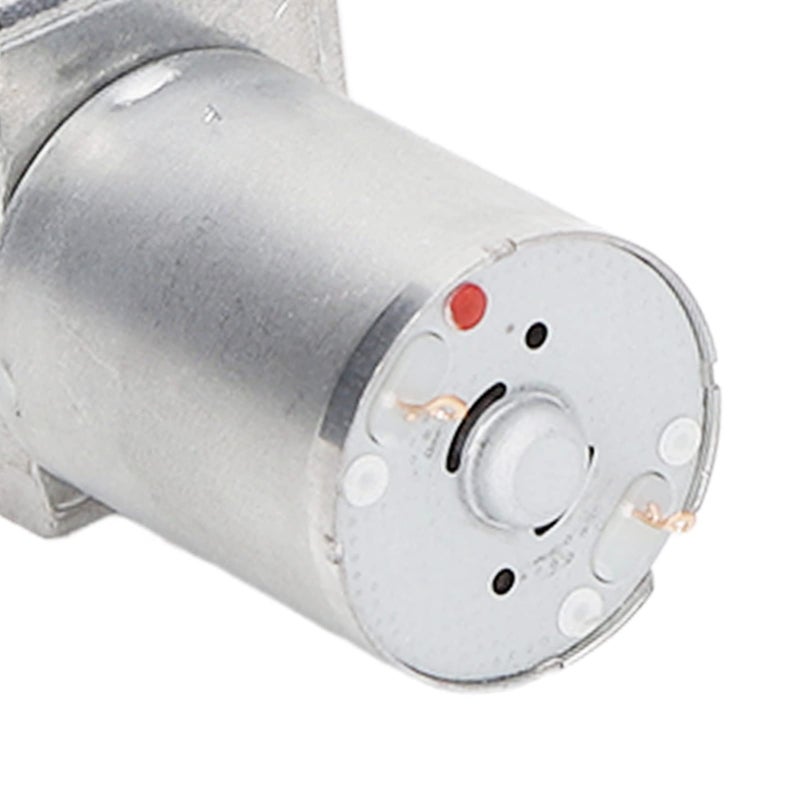 30 دورة في الدقيقة محرك تيار مستمر 12 فولت ذو تروس عزم دوران عالي دوران باتجاه وعكس اتجاه ذاتي القفل تقليل سرعة - Image 3