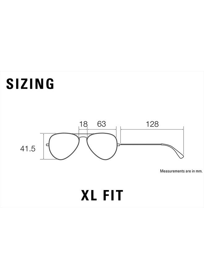 CAT 8019 Men's Polarized High Wrap Sunglasses, Matte Black, 63 mm - Image 4