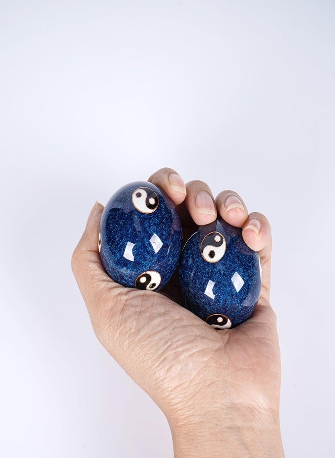 lewitools 2 Pcs Baoding Chinese Balls for Hand Therapy Tai Chi Balance, Yin Yang - Baoding Meditation Balls for Hands Women Men Chinese Stress Balls for Adults, Energy Flow for Mindfulness and Harmony - Image 3