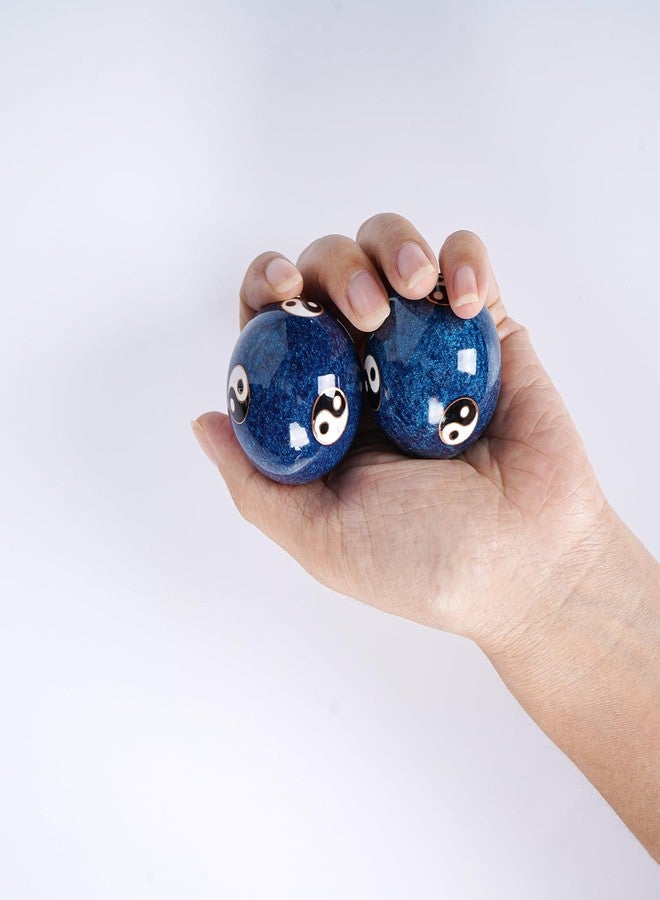 lewitools 2 Pcs Baoding Chinese Balls for Hand Therapy Tai Chi Balance, Yin Yang - Baoding Meditation Balls for Hands Women Men Chinese Stress Balls for Adults, Energy Flow for Mindfulness and Harmony - Image 4